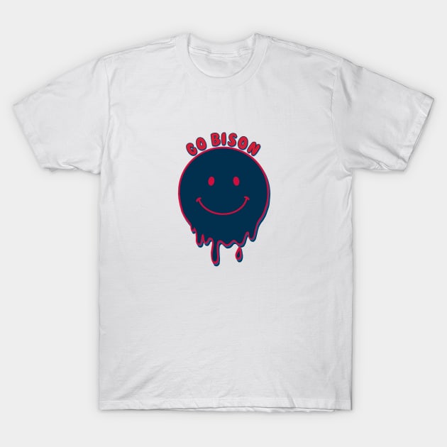 Howard university dripping smiley T-Shirt by Rpadnis